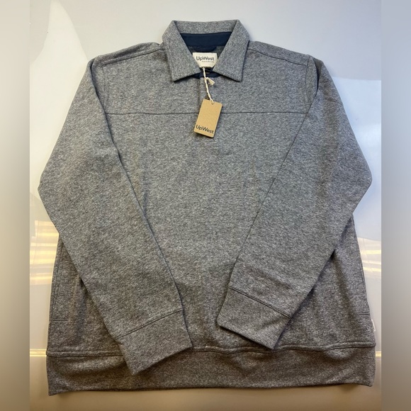 UpWest Hemp Polo Sweatshirt R110 R111 R114 R116 R163 - Picture 2 of 10